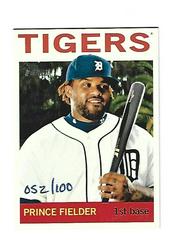 Prince Fielder [With Bat Mini] #250 Baseball Cards 2013 Topps Heritage Prices