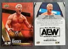 Cody Rhodes [Dynamite] #1 Wrestling Cards 2021 Upper Deck AEW Prices