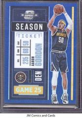 Aaron Gordon [Blue] #83 Basketball Cards 2020 Panini Contenders Optic Prices