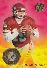 Joe Montana [Jumbo] #4 Football Cards 1994 Ultra Achievement Prices