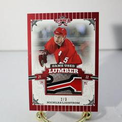 Nicklas Lidstrom [Red] Hockey Cards 2021 Leaf Lumber Game Used Prices