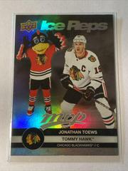 Jonathan Toews, Tommy Hawk #IR-2 Hockey Cards 2023 Upper Deck MVP Ice Reps Prices