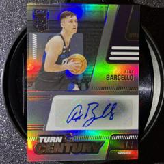 Alex Barcello #TTC-ABA Basketball Cards 2022 Panini Chronicles Draft Picks Turn of the Century Autographs Prices