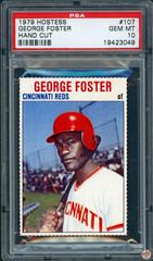 George Foster [Hand Cut] #107 Baseball Cards 1979 Hostess Prices