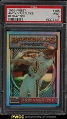 Andy Van Slyke [Refractor] #185 Baseball Cards 1993 Finest Prices