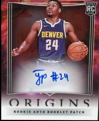 Jalen Pickett #19 Basketball Cards 2023 Panini Origins Rookie Auto Booklet Patch Prices