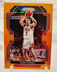 Toni Kukoc [Orange Prizm] #247 Basketball Cards 2021 Panini Prizm Prices