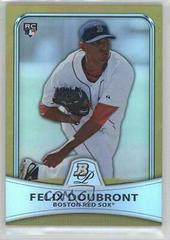 Felix Doubront #3 Baseball Cards 2010 Bowman Platinum Prices