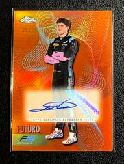 Jack Doohan [Orange Refractor Autograph] #FT-JD Racing Cards 2023 Topps Chrome Formula 1 Futuro Prices