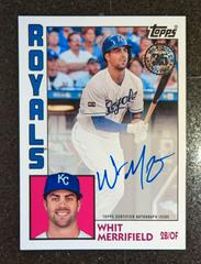 Whit Merrifield Baseball Cards 2019 Topps 1984 Baseball Autographs Prices