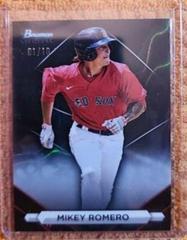 Mikey Romero [Black Lava] #BSP-62 Baseball Cards 2023 Bowman Sterling Prices