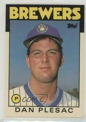 Dan Plesac #87T Baseball Cards 1986 Topps Traded Tiffany Prices