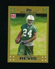 Darrelle Revis [Gold] #374 Football Cards 2007 Topps Prices