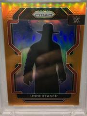 Undertaker [Orange Prizm] Wrestling Cards 2022 Panini Prizm WWE Prices