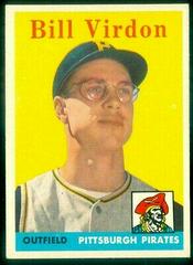 Bill Virdon #198 Baseball Cards 1958 Topps Prices