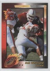 Bob Whitfield #6 Football Cards 1992 Wild Card Red Hot Rookies Prices