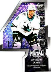 Evander Kane Hockey Cards 2022 Skybox Metal Universe Tetrad Prices