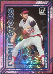 Nolan Ryan [Pink Fireworks] #D3 Baseball Cards 2023 Panini Donruss Dominators Prices