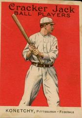 Ed Konetchy #118 Baseball Cards 1915 Cracker Jack Prices