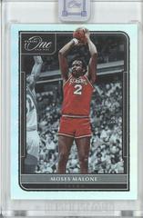 Moses Malone Basketball Cards 2021 Panini One and One Prices