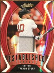 Trevor Story [Spectrum Red] Baseball Cards 2022 Panini Absolute Established Threads Prices