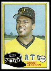 Grant Jackson [Gray Back] #232 Baseball Cards 1981 O Pee Chee Prices