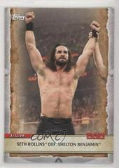Seth Rollins Def. Shelton Benjamin Wrestling Cards 2020 Topps WWE Road to WrestleMania Prices
