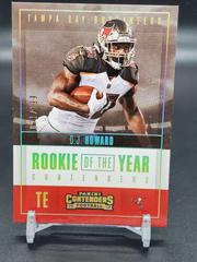 O.J. Howard [Silver] #RY-17 Football Cards 2017 Panini Contenders Rookie of the Year Prices