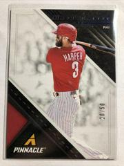 Bryce Harper [Blue] #13 Baseball Cards 2021 Panini Chronicles Pinnacle Prices
