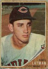 Barry Latman #145 Baseball Cards 1962 Venezuela Topps Prices