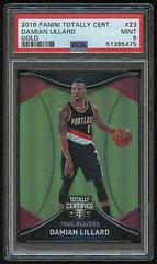 Damian Lillard [Gold] #23 Basketball Cards 2016 Panini Totally Certified Prices