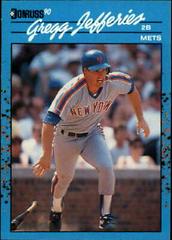 Gregg Jefferies #117 Baseball Cards 1990 Donruss Best NL Prices
