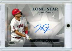 Mike Trout Baseball Cards 2023 Stadium Club Lone Star Signatures Prices