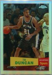 Tim Duncan [1957 Refractor] Basketball Cards 2007 Topps Chrome Prices