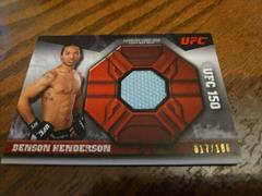 Benson Henderson #FMR-BH Ufc Cards 2013 Topps UFC Knockout Fight Mat Relics Prices