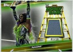 Naomi [Gold] Wrestling Cards 2019 Topps WWE Money in the Bank Mat Relics Prices