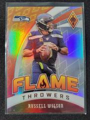 Russell Wilson #25 Football Cards 2020 Panini Phoenix Flame Throwers Prices