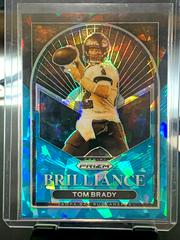 Tom Brady [Blue Ice] #B-1 Football Cards 2022 Panini Prizm Brilliance Prices