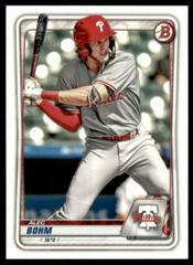 Alec Bohm #BP-29 Baseball Cards 2020 Bowman Paper Prospects Prices