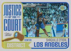 Shaquille O'Neal #JC-3 Basketball Cards 2003 Topps Justice of the Court Prices