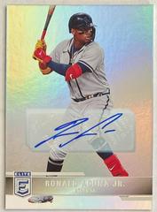 Ronald Acuna Jr. [Autograph] #47 Baseball Cards 2022 Panini Chronicles Elite Prices