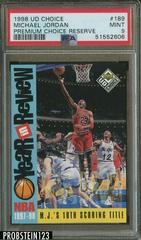 Michael Jordan [Premium Reserve] Basketball Cards 1998 UD Choice Prices