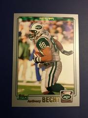 Anthony Becht #129 Football Cards 2001 Topps Prices