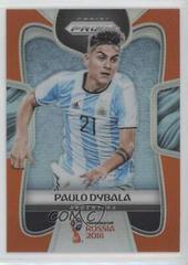 Paulo Dybala [Orange Prizm] #10 Soccer Cards 2018 Panini Prizm World Cup Prices