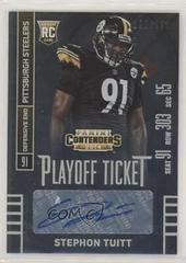 Stephon Tuitt [Seat Autograph Playoff Ticket] #175 Football Cards 2014 Panini Contenders Prices