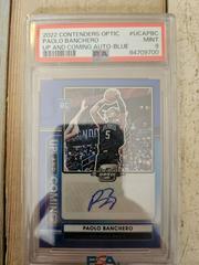 Paolo Banchero [Blue] #1 Basketball Cards 2022 Panini Contenders Optic Up and Coming Autograph Prices
