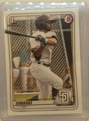 Xavier Edwards #BFE-10 Baseball Cards 2020 Bowman 1st Edition Prices