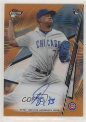 Adbert Alzolay [Orange Refractor] #FA-AAL Baseball Cards 2020 Topps Finest Autographs Prices