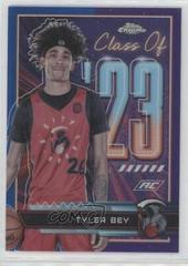 Tyler Bey [Blue] #CO-26 Basketball Cards 2022 Topps Chrome OTE Overtime Elite Class of Prices