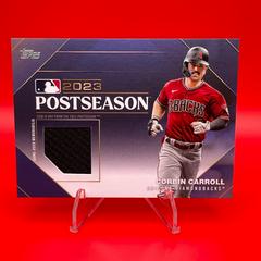 Corbin Carroll #PPR-CC Baseball Cards 2024 Topps Postseason Performance Relic Prices